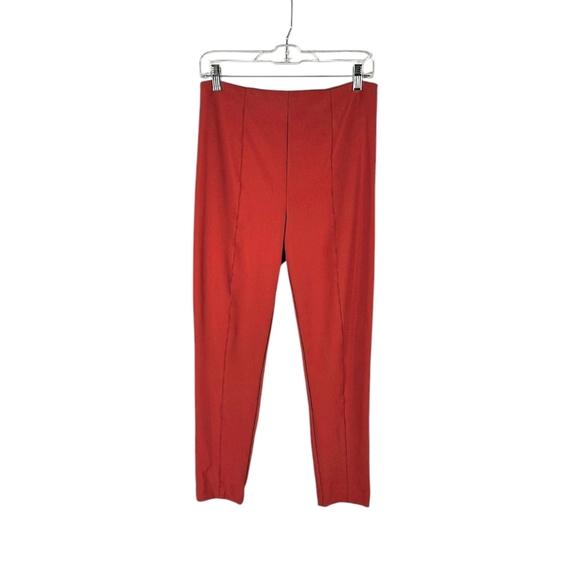 Veronica Beard OrangeHonolulu Casual Cropped Pants
